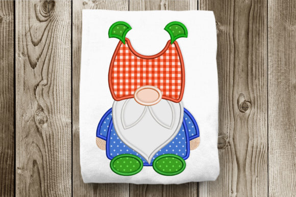 Gnome with Double Point Hat Applique Review