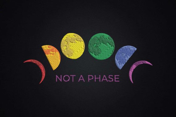 Not a Phase Moon LGBT Pride Design Review