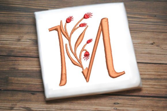 Review: Floral Monogram Letter M for Gifts