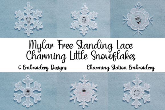 Review: Mylar FSL Charming Little Snowflakes