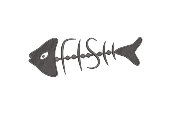 Reviewing Word Fish Fishbone for Holiday Embroidery