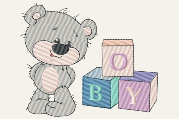 Teddy Bear with Cubes: A Craft Fair Design Review